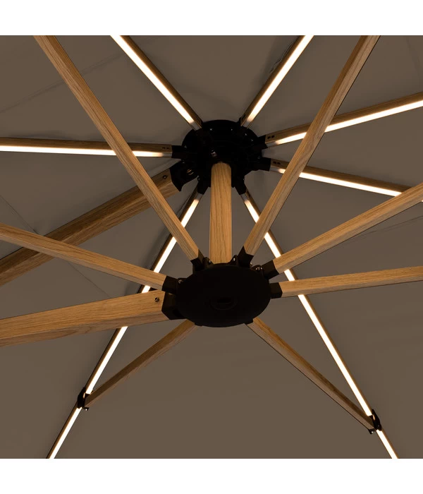 Doppler Pendelschirm Aluwood XL, Rechteckig, Ca. B400/T300 Cm 14 Doppler Pendelschirm Aluwood XL, Rechteckig, Ca. B400/T300 Cm – Bild 14