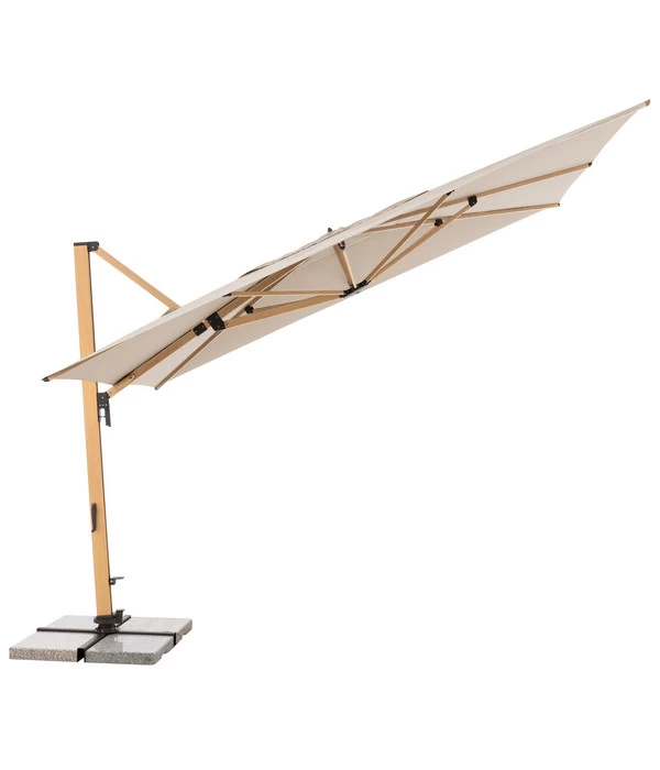 Doppler Pendelschirm Aluwood XL, Rechteckig, Ca. B400/T300 Cm 4 Doppler Pendelschirm Aluwood XL, Rechteckig, Ca. B400/T300 Cm – Bild 4