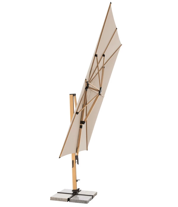 Doppler Pendelschirm Aluwood XL, Rechteckig, Ca. B400/T300 Cm 5 Doppler Pendelschirm Aluwood XL, Rechteckig, Ca. B400/T300 Cm – Bild 5