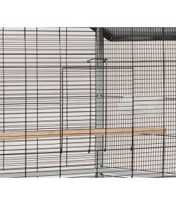 Dehner Vogelvoliere Hammer Blow, Ca. B90/H176/T60 Cm -Gartenmöbelgeschäft 6916514 WE DE 001 MQVoliereHammerschlagweiss