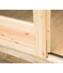 Wolff Finnhaus Gartenhaus Trondheim, Inkl. Schiebetür Rechts, Ca. B490/H260/T450 Cm -Gartenmöbelgeschäft 6930242 WE DE 008 FinnhausBBHTrondheim44D