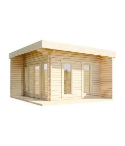 Wolff Finnhaus Gartenhaus Aalborg 44-C XL, Ca. B500/H280/T500 Cm