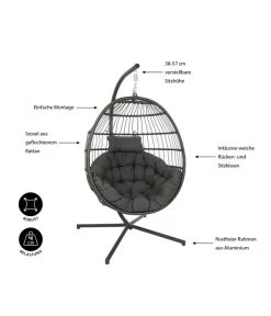 Sungörl Hängesessel Folt Meran -Gartenmöbelgeschäft 6935118 WE IG 001 HaengesesselFoltMeran