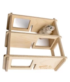 Bunny® NATURE By Puppijames Labyrinth Mini, Ca. B24/H10/T24 Cm -Gartenmöbelgeschäft 6940845 WE DE 002 BunnyNagerZbhMiniLabyrinth