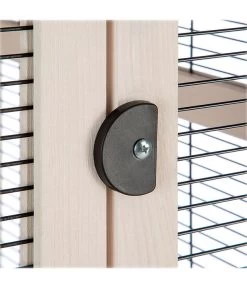 Ferplast Vogelvoliere Wilma, Hellbraun, Ca. B83/H158/T67 Cm -Gartenmöbelgeschäft 6953145 WE DE 004 FerplastVKWilma