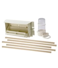 Ferplast Vogelvoliere Wilma, Hellbraun, Ca. B83/H158/T67 Cm -Gartenmöbelgeschäft 6953145 WE DE 005 FerplastVKWilma