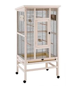 Ferplast Vogelvoliere Wilma, Hellbraun, Ca. B83/H158/T67 Cm