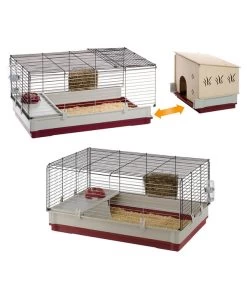 Ferplast Nagerheim Krolik 140 Plus, Ca. B142/H50/T60 Cm 20 Ferplast Nagerheim Krolik 140 Plus, Ca. B142/H50/T60 Cm -Gartenmöbelgeschäft 6953194 WE DE 003 FerplastNagerKKrolik140plus