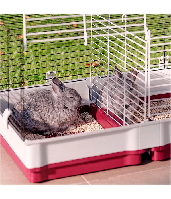 Ferplast Nagerheim Krolik 140 Plus, Ca. B142/H50/T60 Cm 5 Ferplast Nagerheim Krolik 140 Plus, Ca. B142/H50/T60 Cm – Bild 5