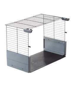 Ferplast Base Extension Schale Nagerheim Multipla, Schwarz, Ca. B37/H50/T72 Cm