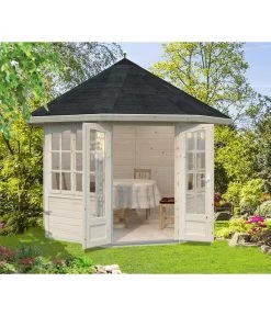 Palmako Pavillon Veronica 2, Ca. B359/H310/T359 Cm -Gartenmöbelgeschäft 6977086 WE MO 002 PalmakoPavillonVeronica