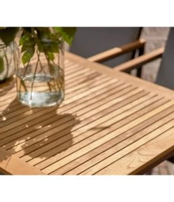 Siena Garden Gartentisch Geneva, Ca. B160/H74,2/T90 Cm -Gartenmöbelgeschäft 6986541 WE DE 007 GenevaTischTeakGraph