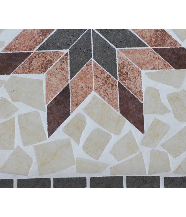 Siena Garden Mosaikserviertisch Stella, Ca. B68/H60/T41 Cm 6 Siena Garden Mosaikserviertisch Stella, Ca. B68/H60/T41 Cm – Bild 6