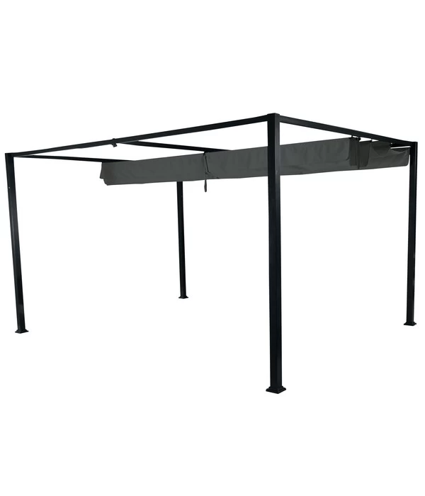 Siena Garden Sonnendach Sky, Anthrazit, Ca. B400/T300 Cm 2 Siena Garden Sonnendach Sky, Anthrazit, Ca. B400/T300 Cm – Bild 2