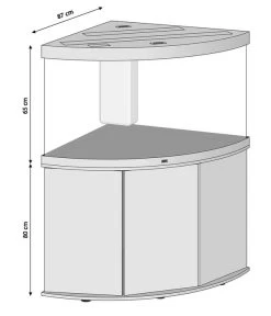 JUWEL® AQUARIUM Kombination Trigon 350 LED Inkl. Starter-Set, Ca. B123/H145/T87 Cm 6 JUWEL® AQUARIUM Kombination Trigon 350 LED Inkl. Starter-Set, Ca. B123/H145/T87 Cm -Gartenmöbelgeschäft M200005758 WE BG 001 JuwelTrigonScribble
